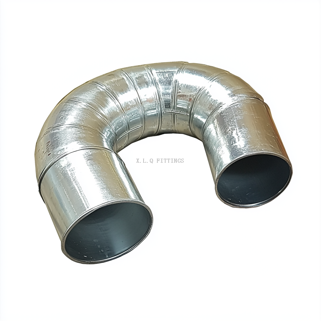 For Stove Long Radius 90 Degree Galvanized pipe elbow